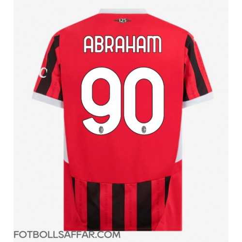 AC Milan Tammy Abraham #90 Hemmatröja 2024-25 Kortärmad